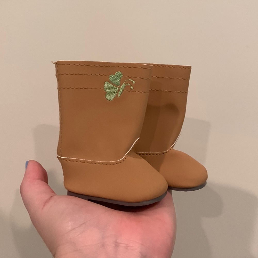 American Girl True Spirit Brown Boots